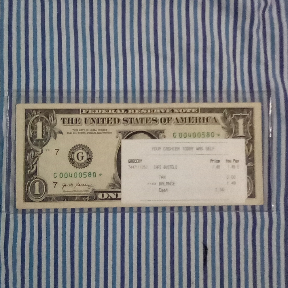 Valuable RARE Funny Replacement Note Dollar Bill